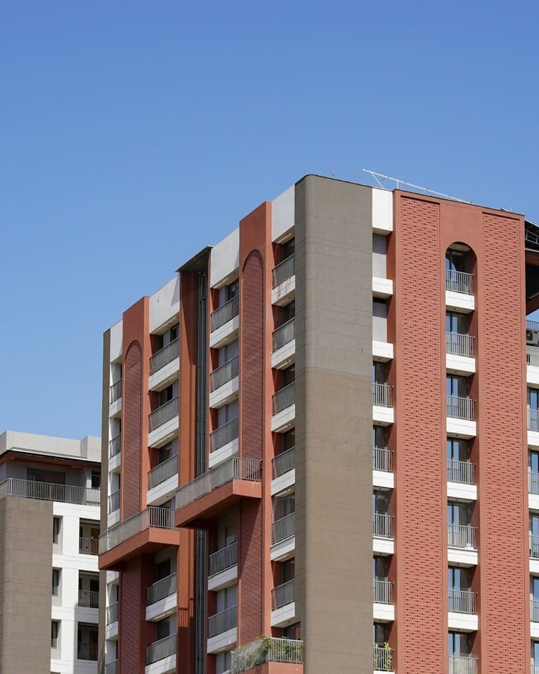A residential apartment building